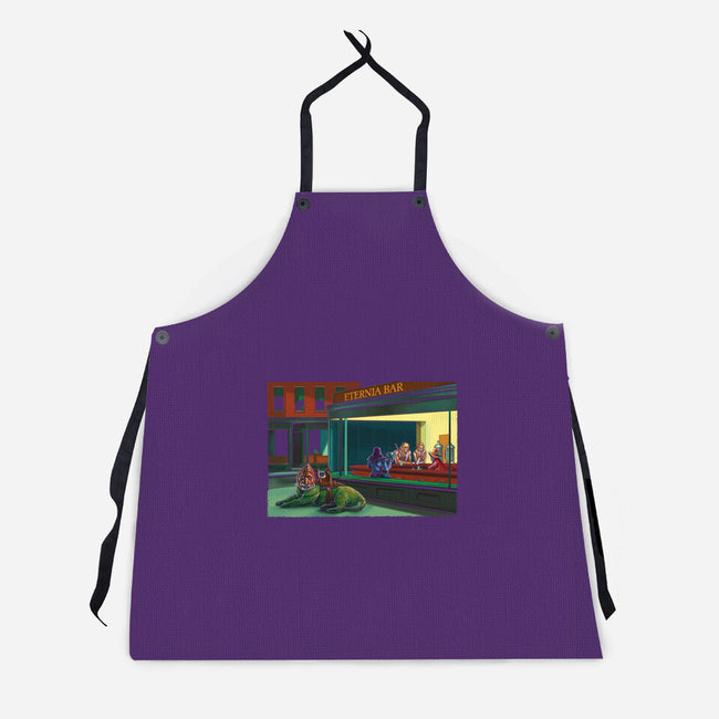 Eternia Bar-unisex kitchen apron-daobiwan