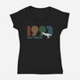 Isla Nublar 93-womens v-neck tee-DrMonekers