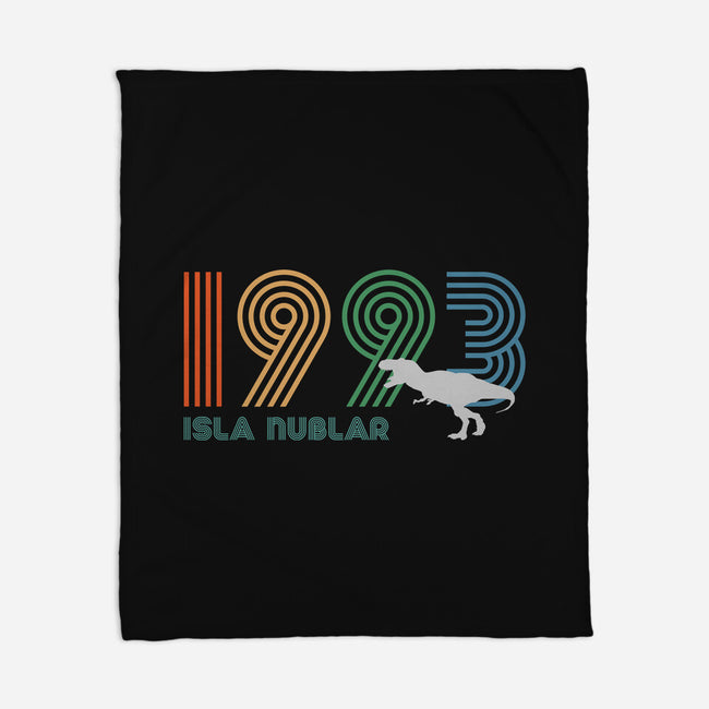 Isla Nublar 93-none fleece blanket-DrMonekers