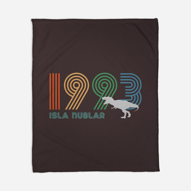 Isla Nublar 93-none fleece blanket-DrMonekers