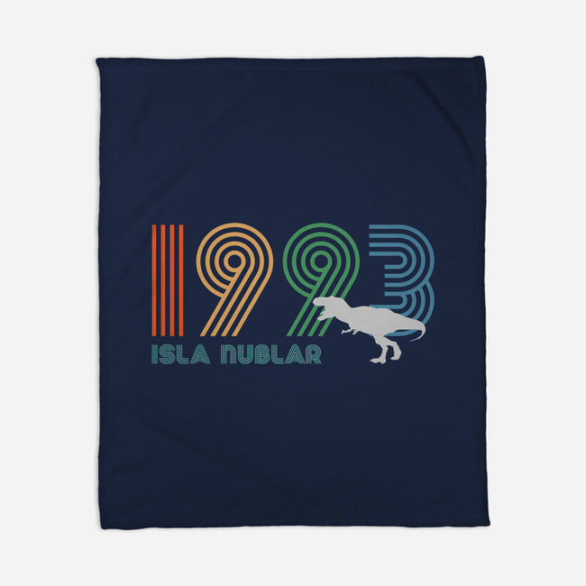 Isla Nublar 93-none fleece blanket-DrMonekers