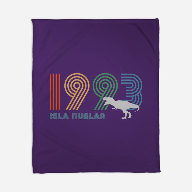 Isla Nublar 93-none fleece blanket-DrMonekers