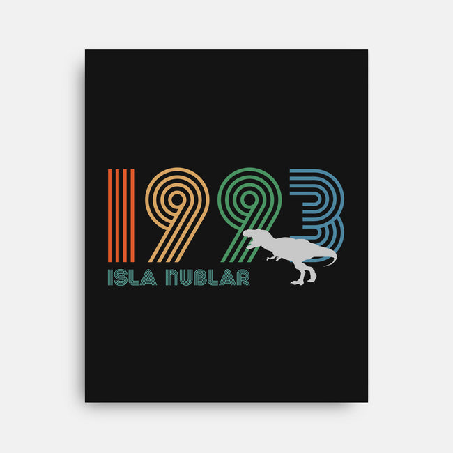 Isla Nublar 93-none stretched canvas-DrMonekers