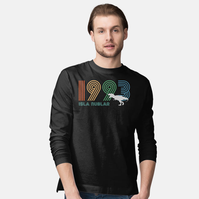 Isla Nublar 93-mens long sleeved tee-DrMonekers