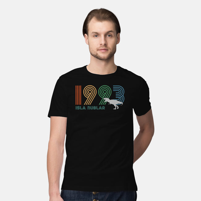 Isla Nublar 93-mens premium tee-DrMonekers