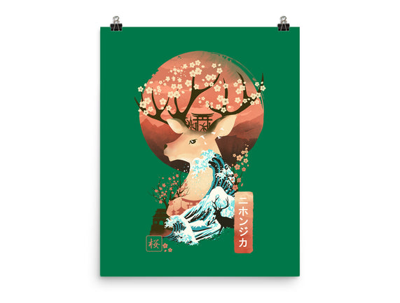 Sika Deer Landscape