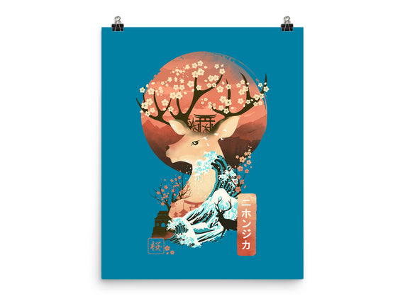 Sika Deer Landscape