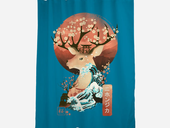 Sika Deer Landscape