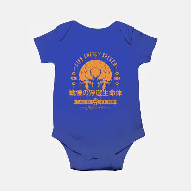 Dangerous Larva-baby basic onesie-Alundrart