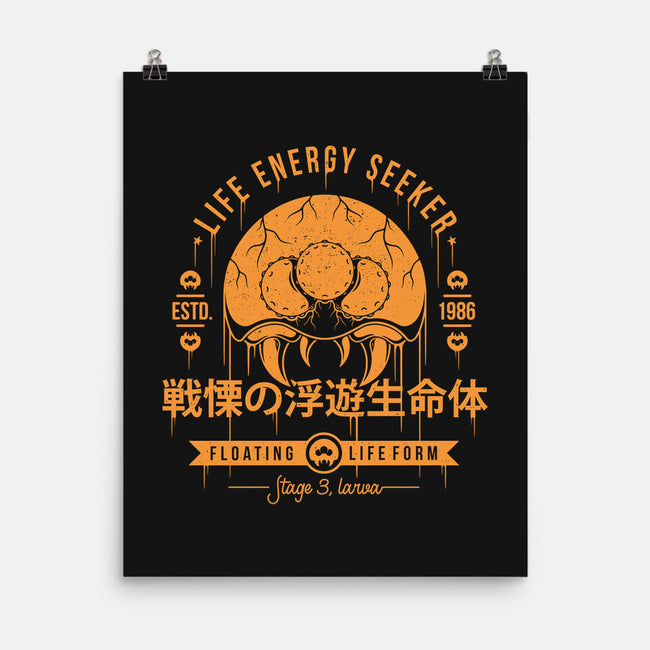 Dangerous Larva-none matte poster-Alundrart