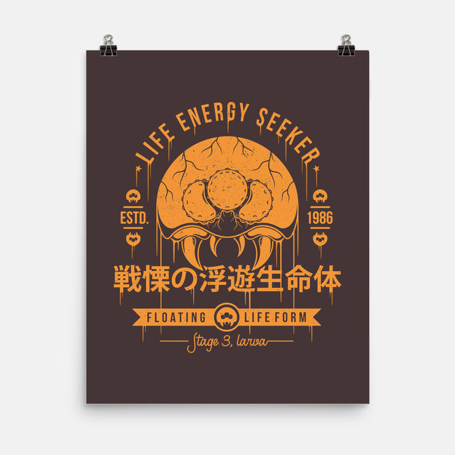 Dangerous Larva-none matte poster-Alundrart
