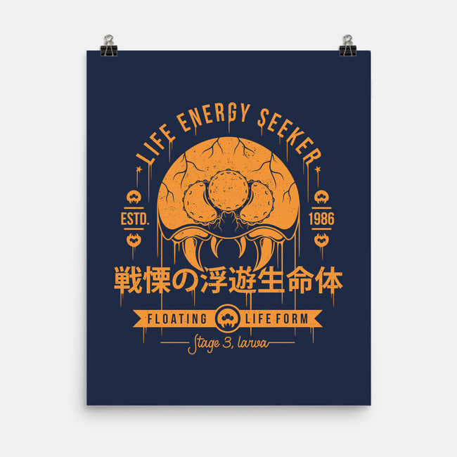 Dangerous Larva-none matte poster-Alundrart