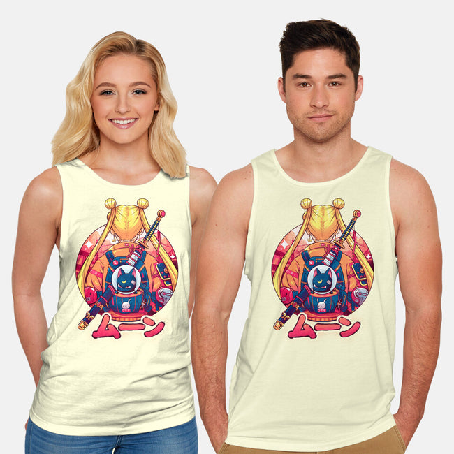 Winter Moon-unisex basic tank-Bruno Mota