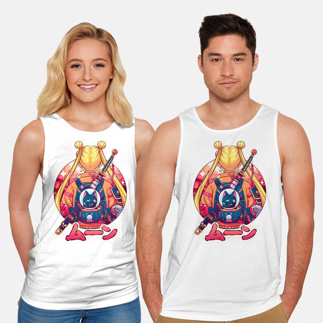 Winter Moon-unisex basic tank-Bruno Mota