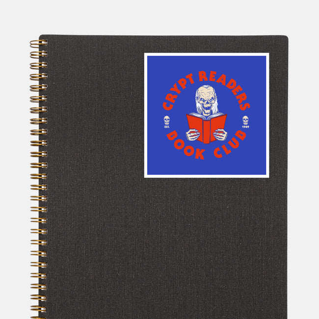 Crypt Readers-none glossy sticker-Melonseta