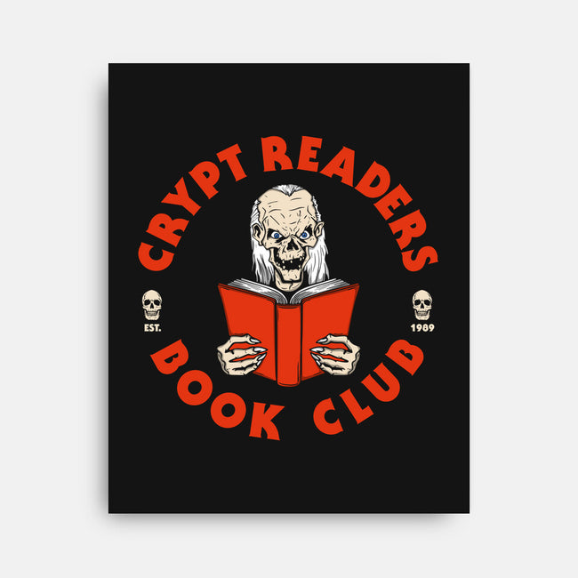 Crypt Readers-none stretched canvas-Melonseta