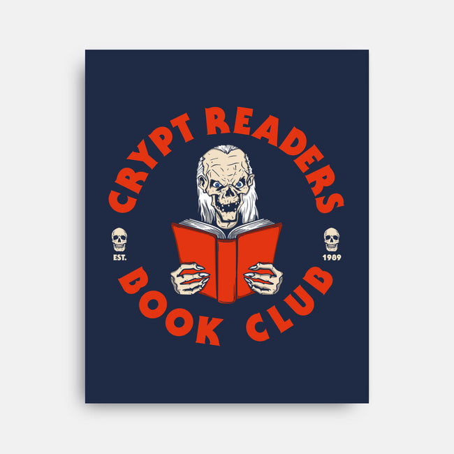 Crypt Readers-none stretched canvas-Melonseta