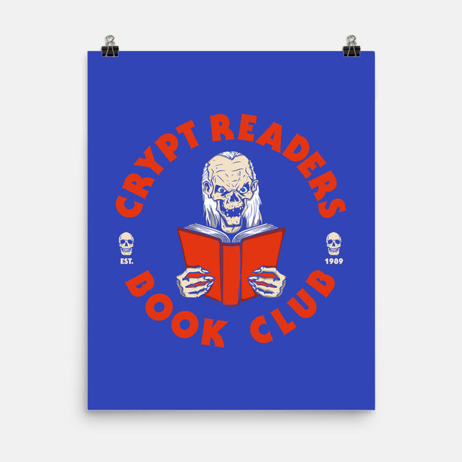 Crypt Readers-none matte poster-Melonseta
