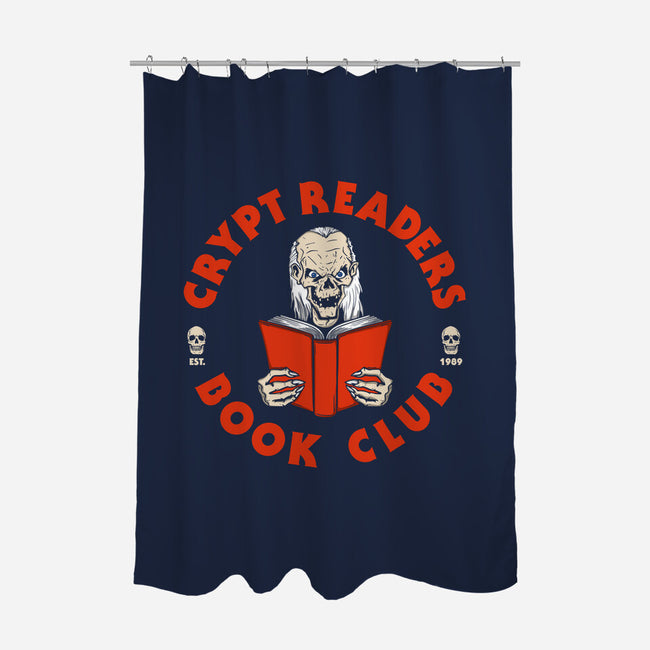 Crypt Readers-none polyester shower curtain-Melonseta