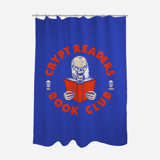 Crypt Readers-none polyester shower curtain-Melonseta