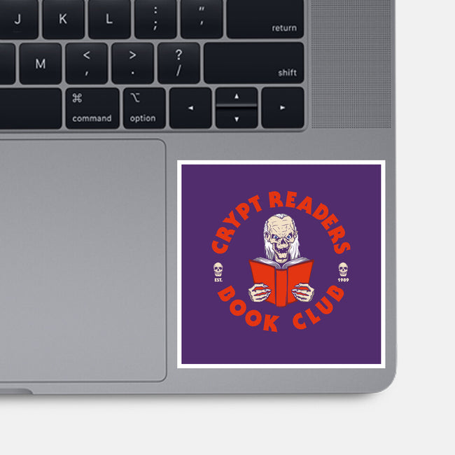 Crypt Readers-none glossy sticker-Melonseta
