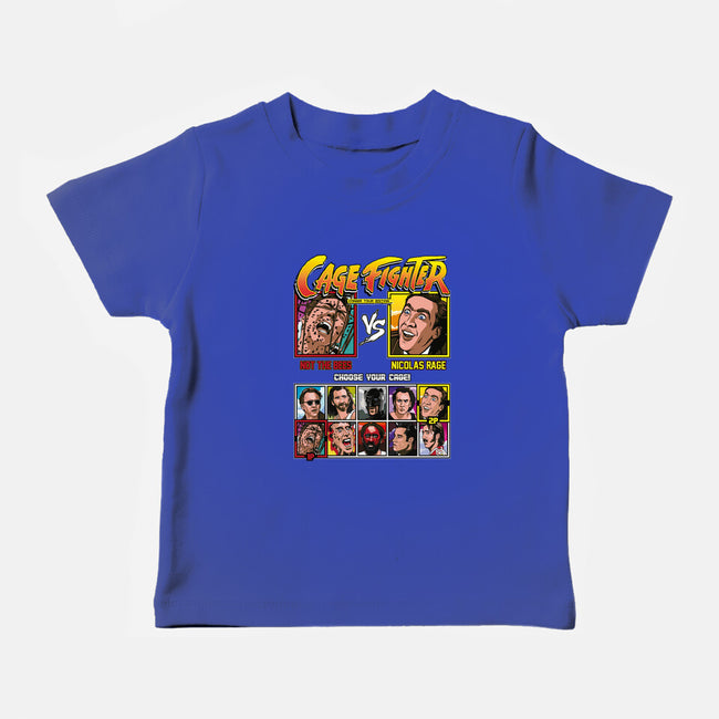Cage Fighter-baby basic tee-Retro Review