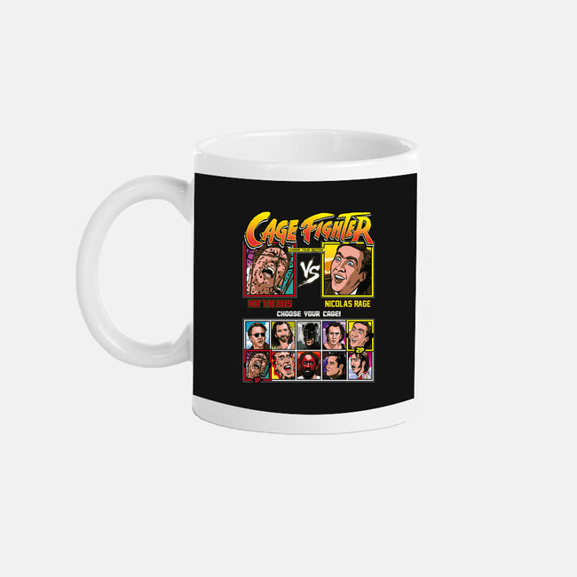 Cage Fighter-none glossy mug-Retro Review