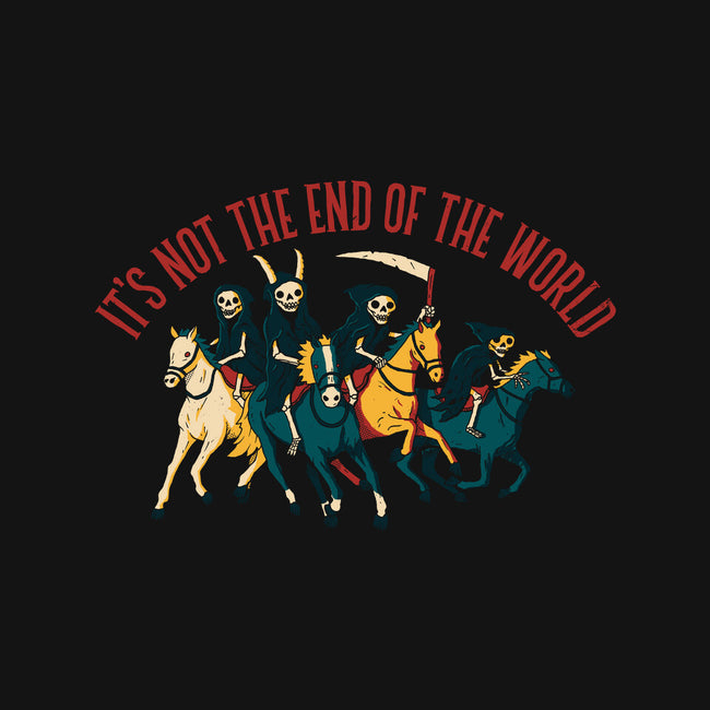 Not the End of The World-womens racerback tank-DinoMike