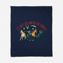 Not the End of The World-none fleece blanket-DinoMike