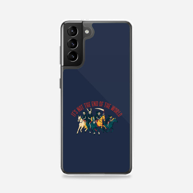 Not the End of The World-samsung snap phone case-DinoMike