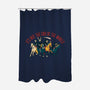 Not the End of The World-none polyester shower curtain-DinoMike