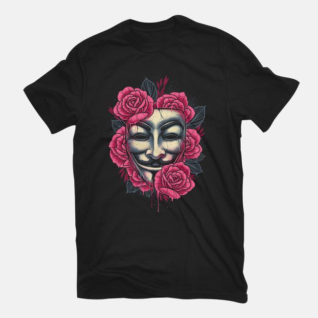 Let the Revolution Bloom-mens premium tee-glitchygorilla