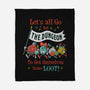 Let's Go to the Dungeon-none fleece blanket-Nemons
