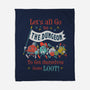Let's Go to the Dungeon-none fleece blanket-Nemons