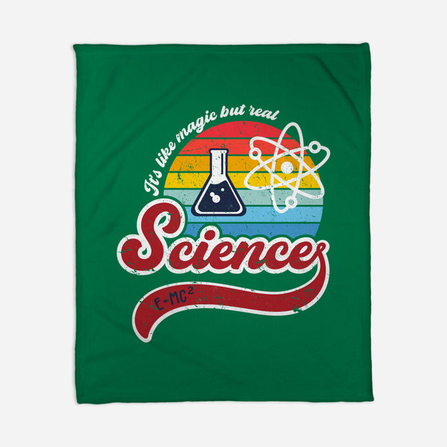 Science is Magic-none fleece blanket-DrMonekers
