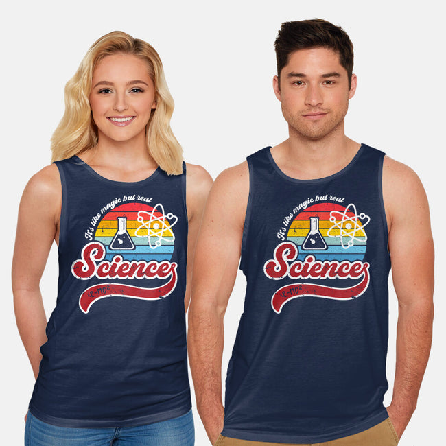 Science is Magic-unisex basic tank-DrMonekers