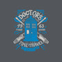 Doctors Time Travel Club-womens fitted tee-Azafran