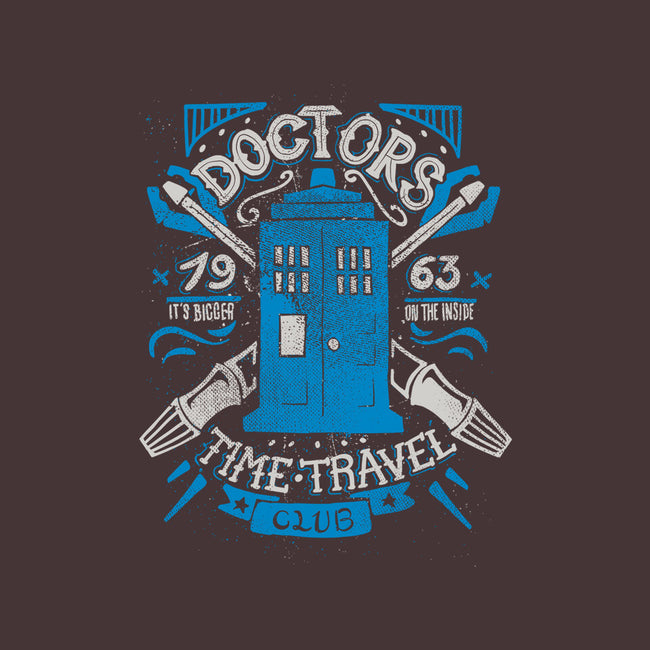 Doctors Time Travel Club-unisex kitchen apron-Azafran