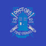 Doctors Time Travel Club-mens premium tee-Azafran