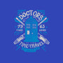 Doctors Time Travel Club-none glossy sticker-Azafran