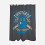 Doctors Time Travel Club-none polyester shower curtain-Azafran