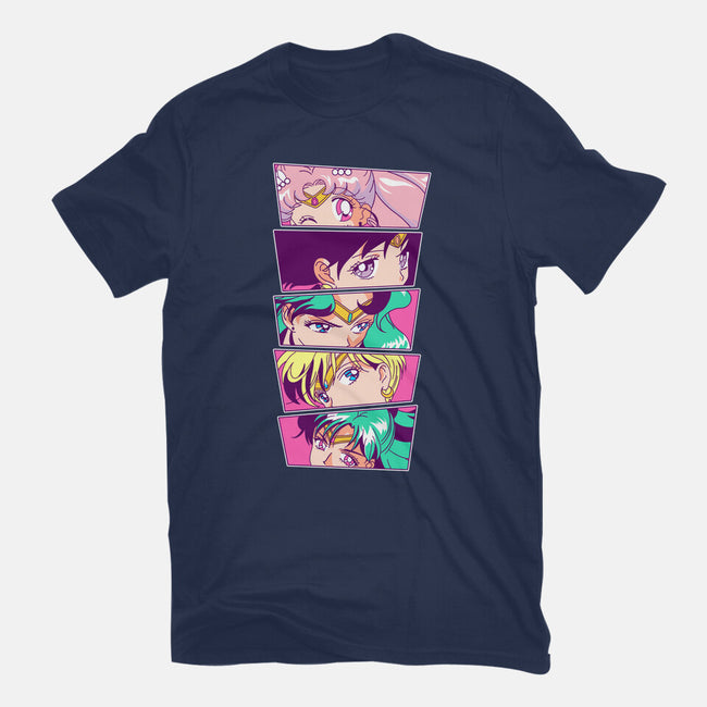 Sailor Scouts Vol. 2-mens basic tee-Jelly89