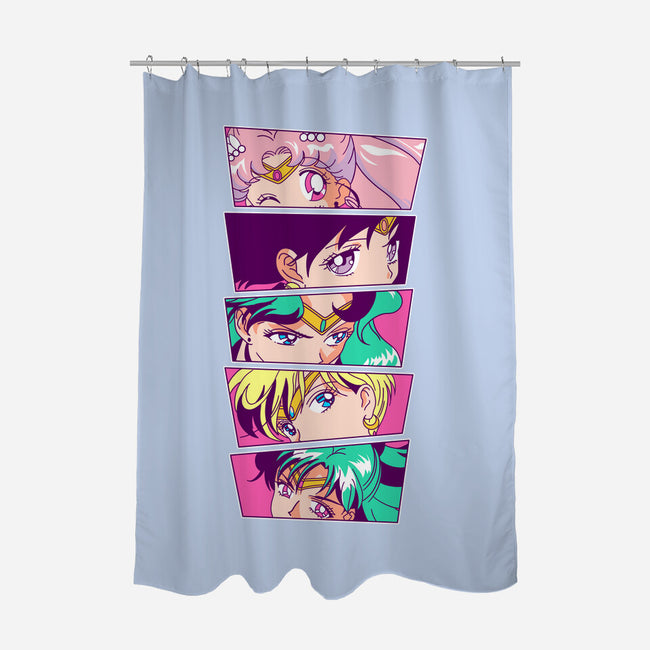 Sailor Scouts Vol. 2-none polyester shower curtain-Jelly89