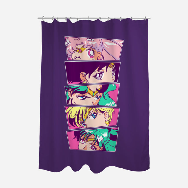 Sailor Scouts Vol. 2-none polyester shower curtain-Jelly89