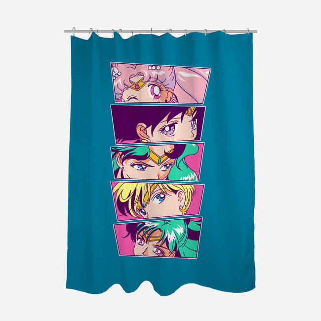 Sailor Scouts Vol. 2-none polyester shower curtain-Jelly89