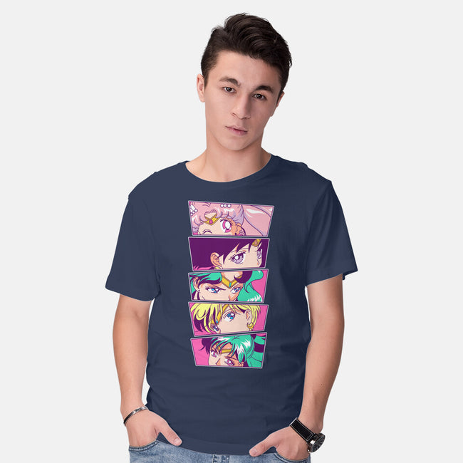 Sailor Scouts Vol. 2-mens basic tee-Jelly89