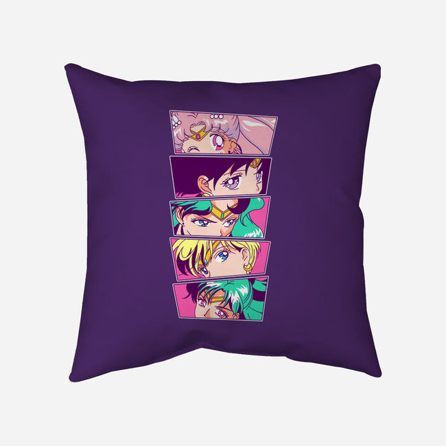 Sailor Scouts Vol. 2-none removable cover w insert throw pillow-Jelly89