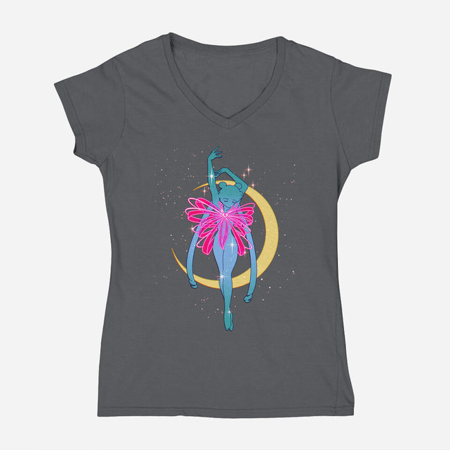 Get Ready Sailor!-womens v-neck tee-Ursulalopez