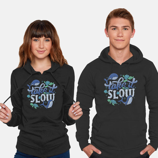Slow-unisex pullover sweatshirt-tobefonseca