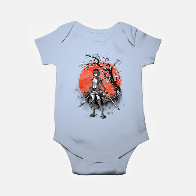 Mikasa Ink-baby basic onesie-IKILO
